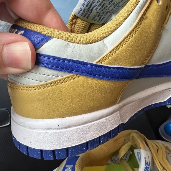 Nike Women’s Dunk Next Nature Wheat Gold Size 6.5 DS No box - Picture 8 of 9